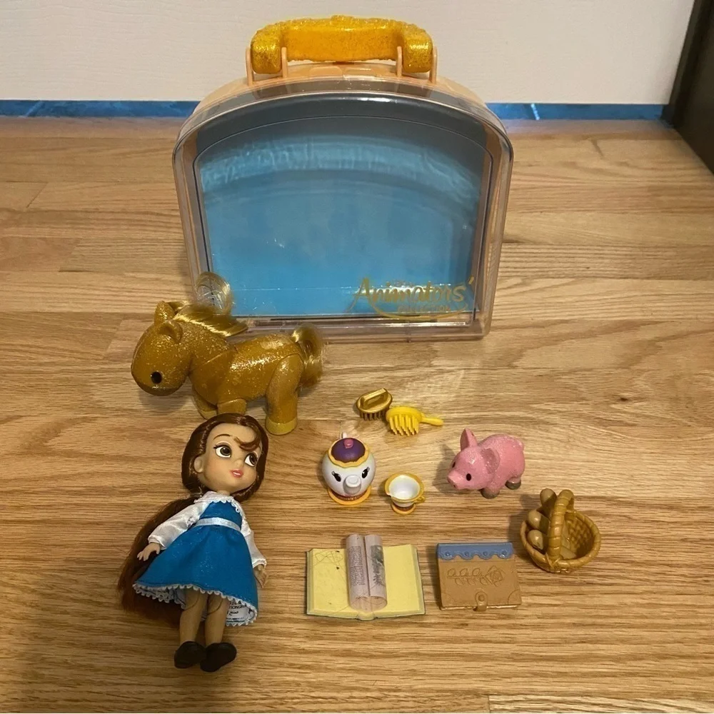 Disney Animator’s Collection Mini Doll Play Set Beauty and the Beast